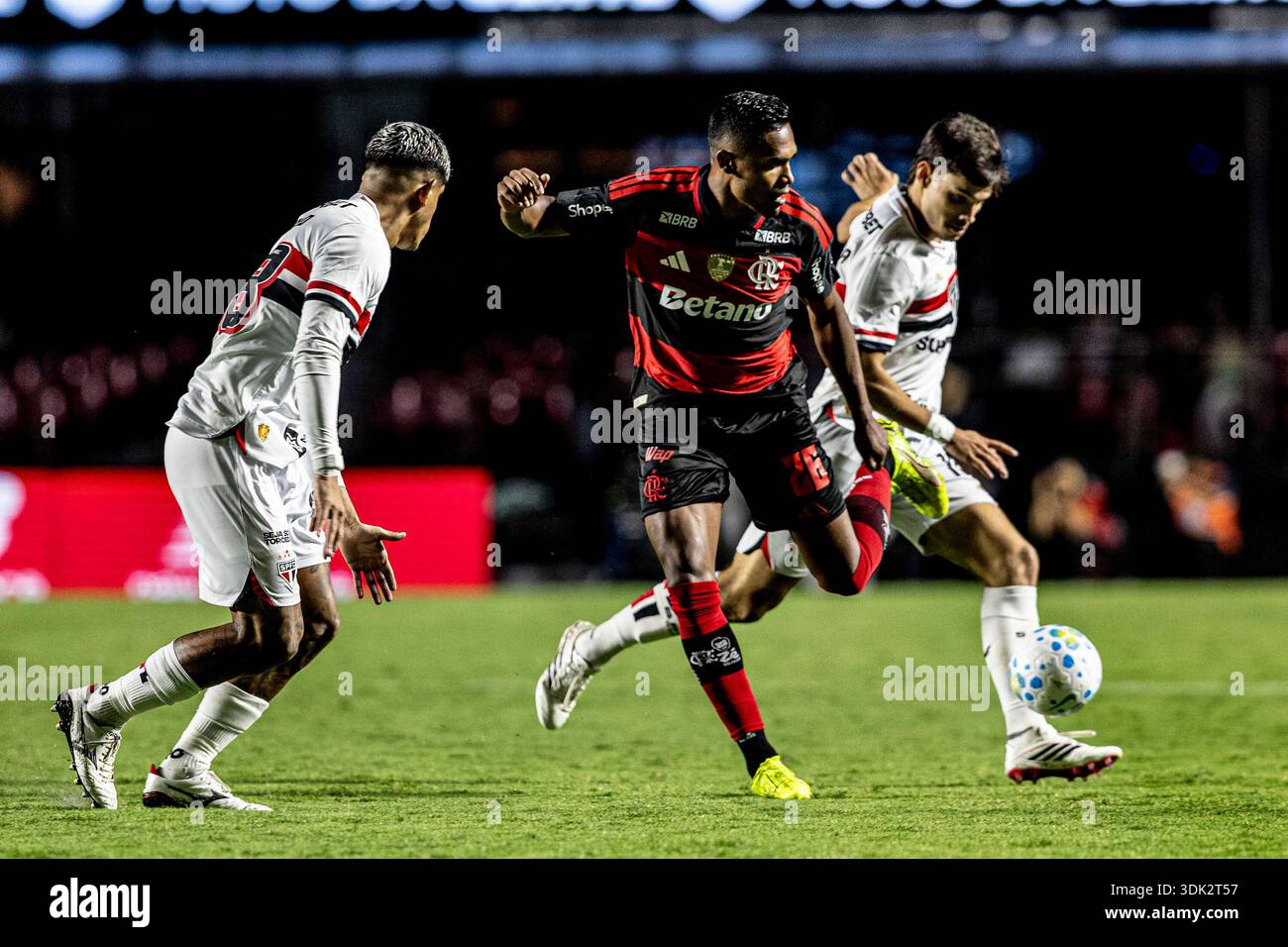Sao Paulo, Sao Paulo, Brasil. 29th Jan, 2026. Sao Paulo (SP), 01/28/2026 -  Brasileirao/Sao Paulo vs Flamengo - Match between Sao Paulo and Flamengo,  valid for the 1st round of the Brazilian