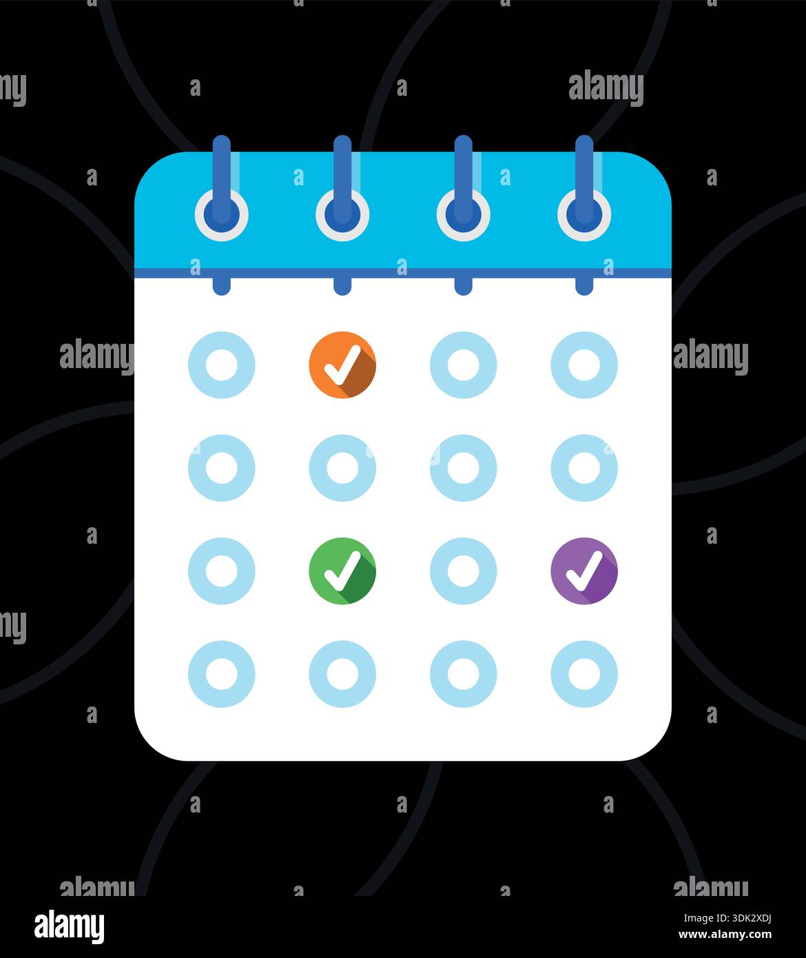 Blue timing Stock Vector Images - Alamy