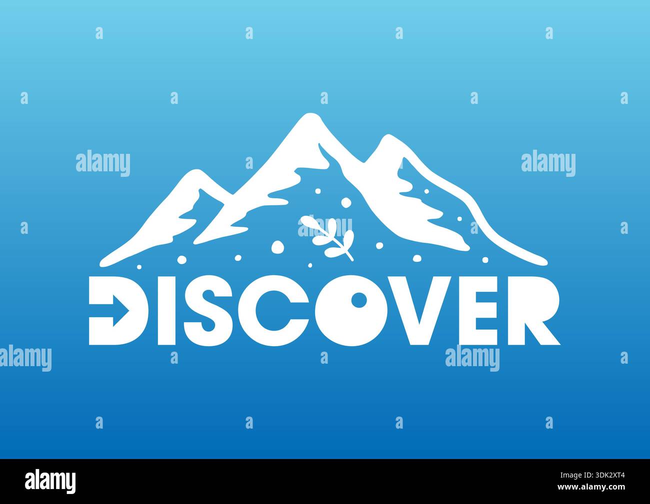 Discover Zeichen discover and mountain symbol. discover logo Stock Vector Image & Art ...