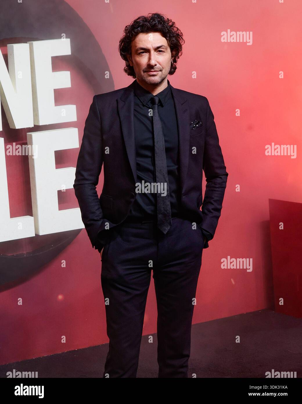 Alex Zane attends the World Premiere of '28 Years Later: The Bone ...