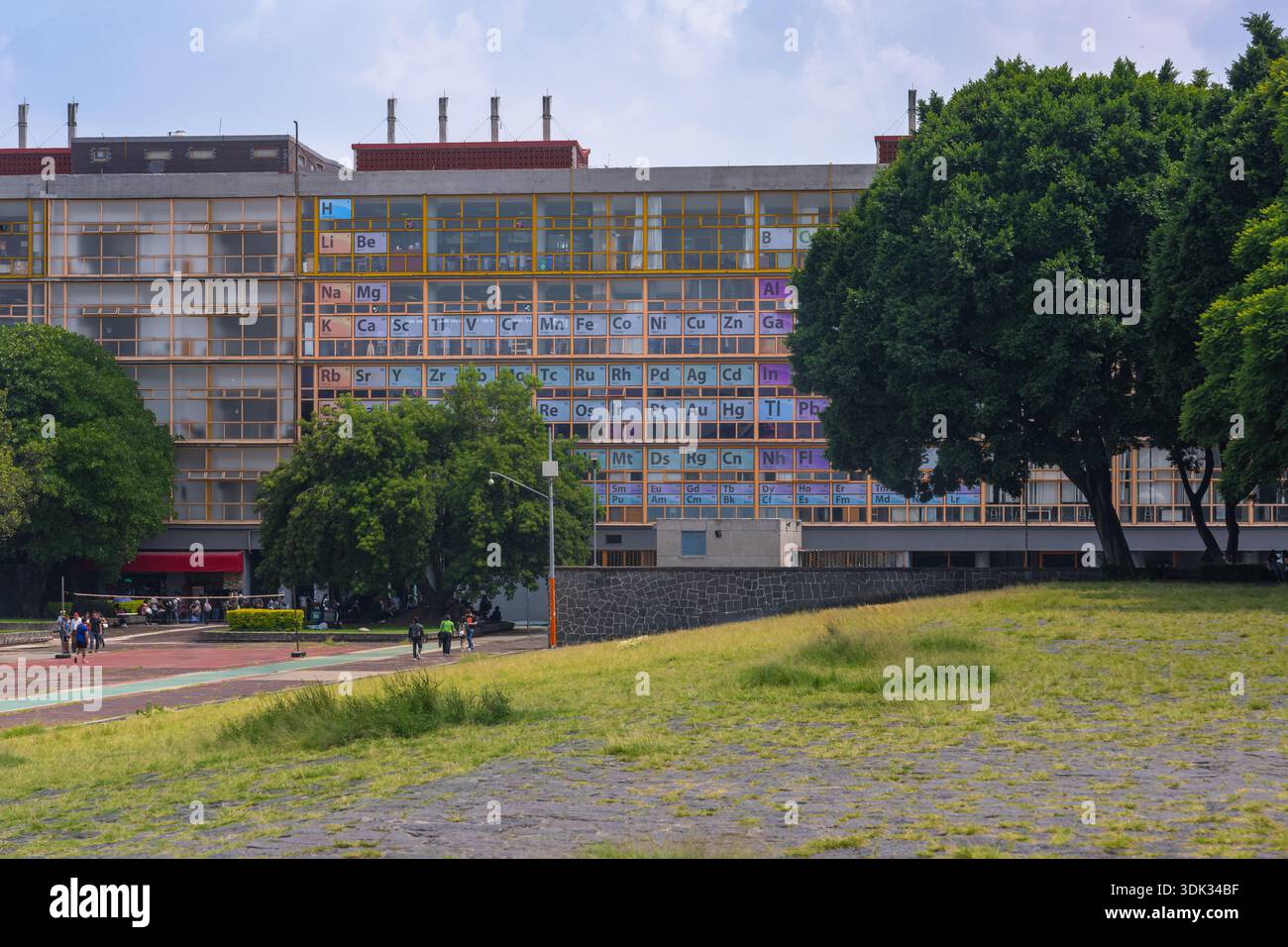 School of Chemistry at National Autonomous University of Mexico main campus - UNAM - Mexico City, Mexico Stock Photo