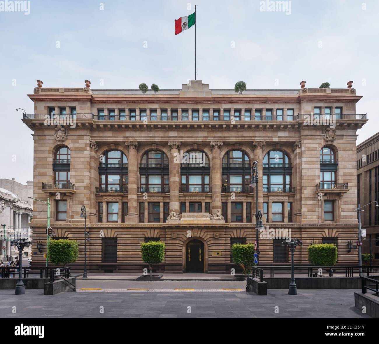 Bank of Mexico Museum - Mexico Central Bank - Mexico City, Mexico Stock Photo