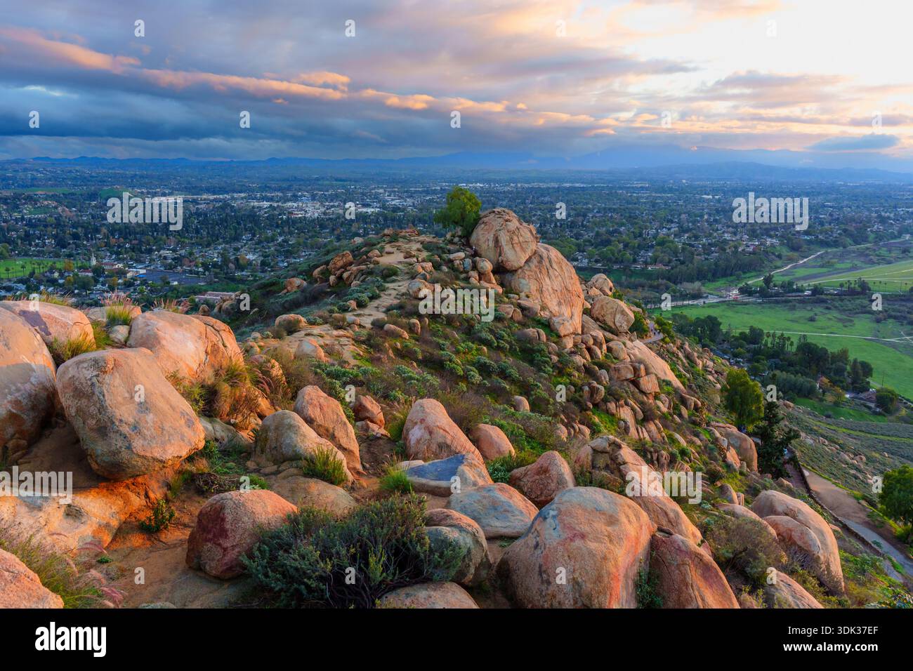 Frank a miller mount rubidoux trail hi-res stock photography and images ...