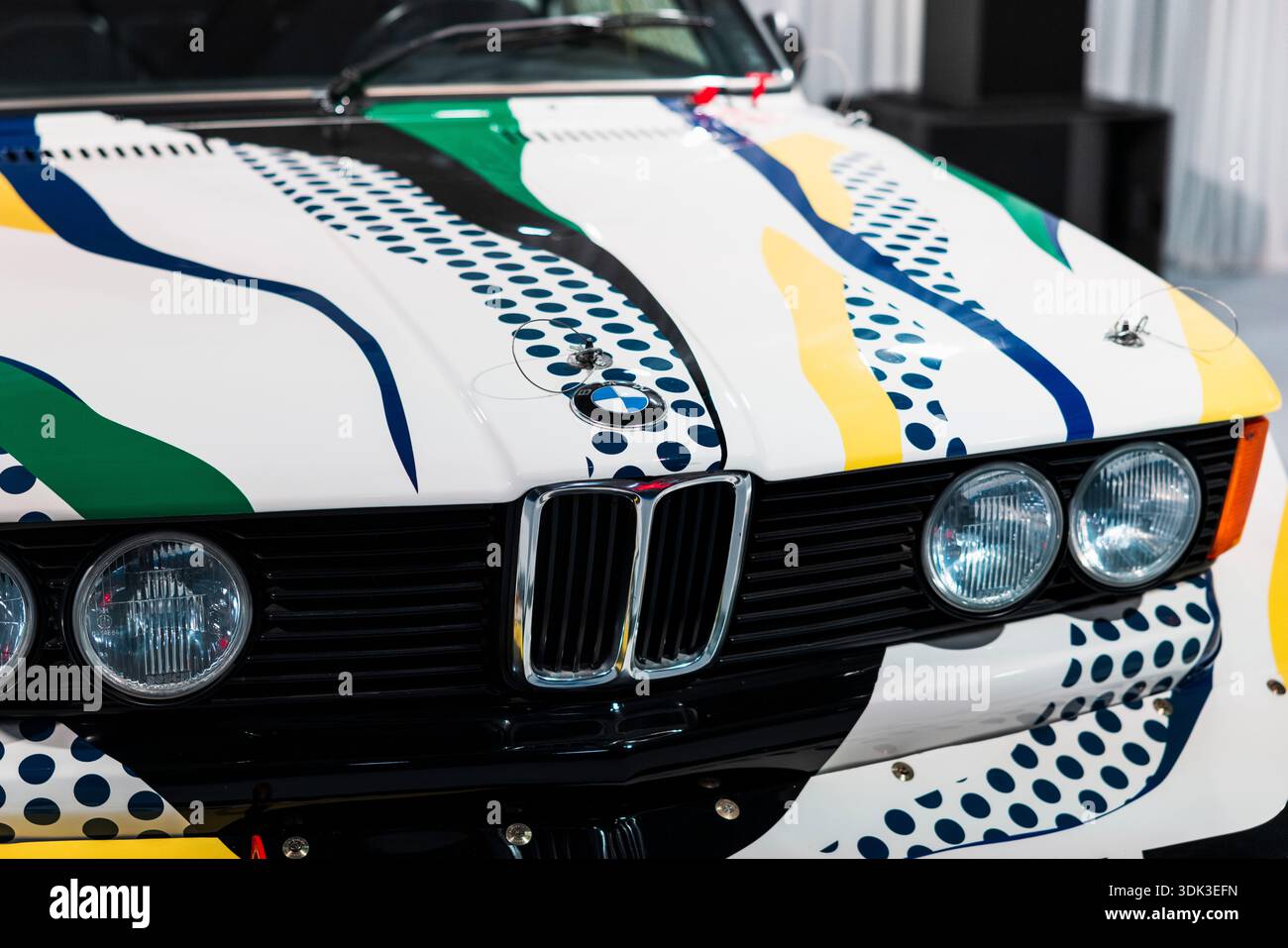 Stand BWM ART CAR during the Retromobile motorshow 2026 at the Paris ...