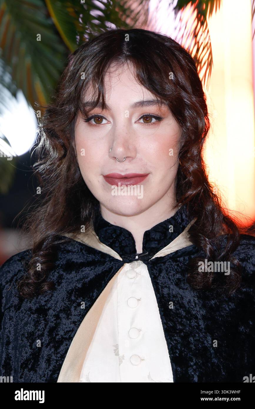 Emma Raimi poses for photographers upon arrival at the premiere of the ...