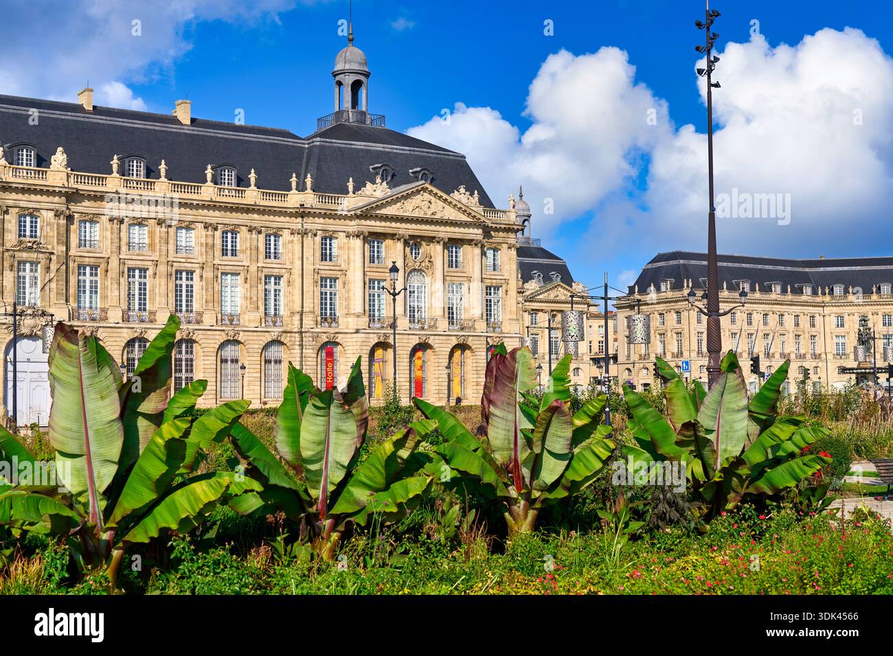 Direction Interrégionale des Douanes de Bordeaux, Quai Richelieu, Place de la Bourse, Bordeaux, Aquitaine, Gironde, France, Europe Stock Photo