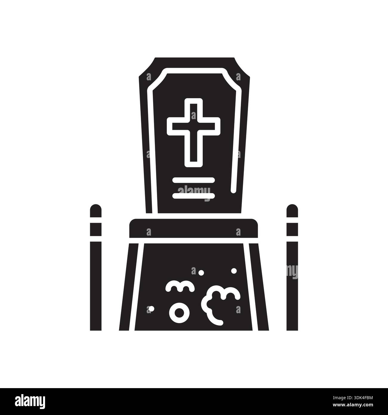 Family burial site Stock Vector Images - Alamy