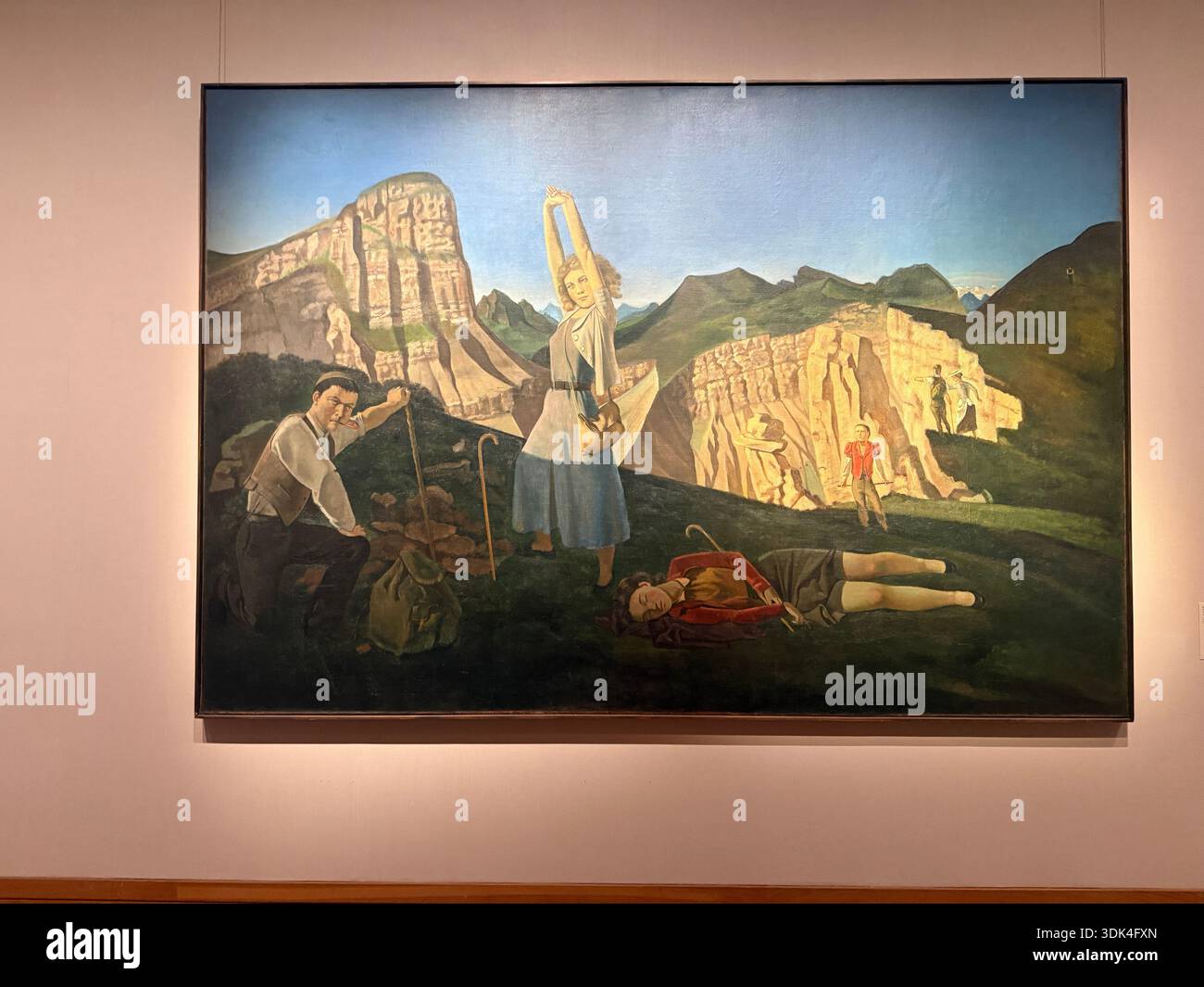 Balthus (Balthasar Klossowski) French, The Mountain, 1936-37, Oil