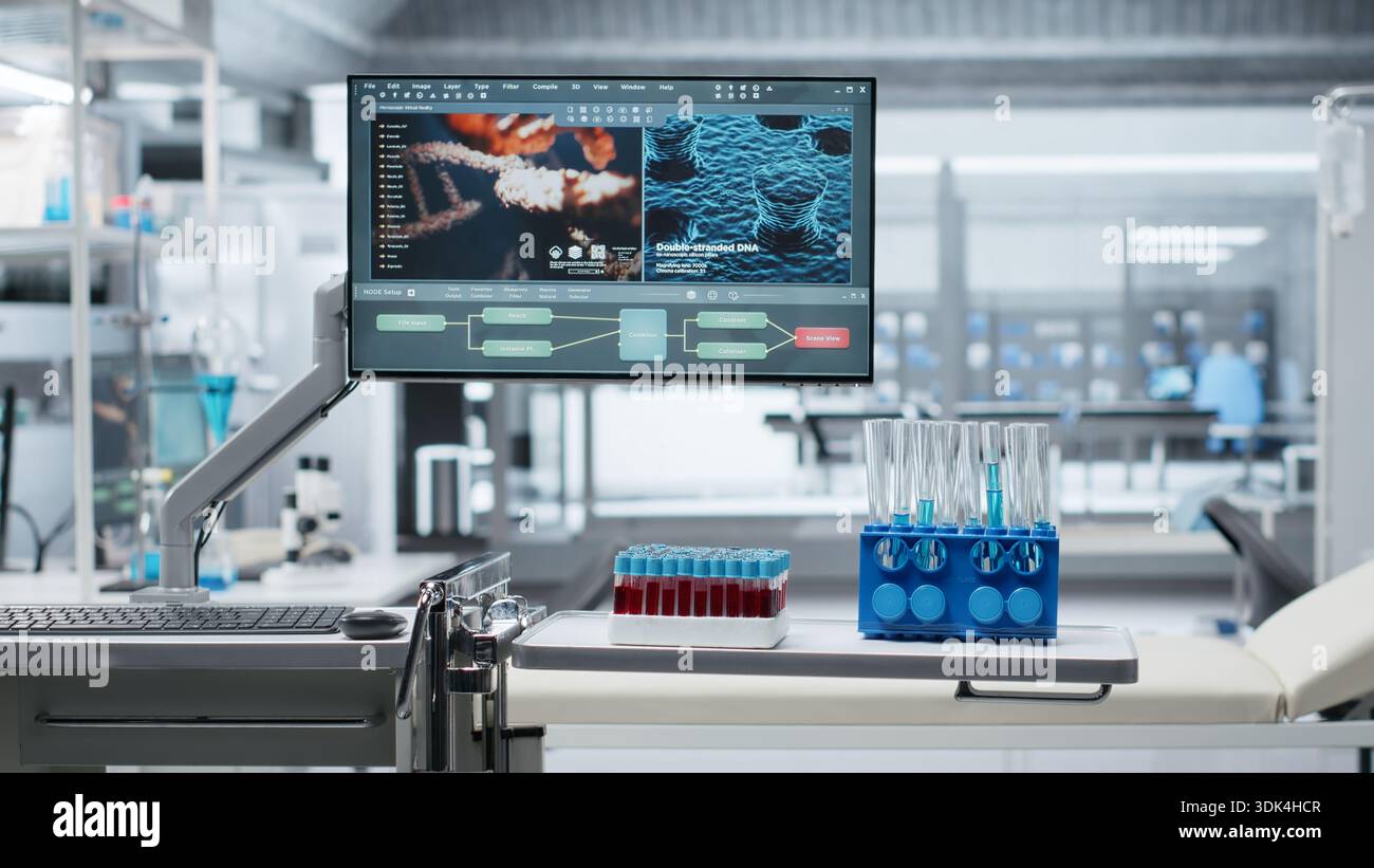 Clean empty science institute lab hi-res stock photography and images ...