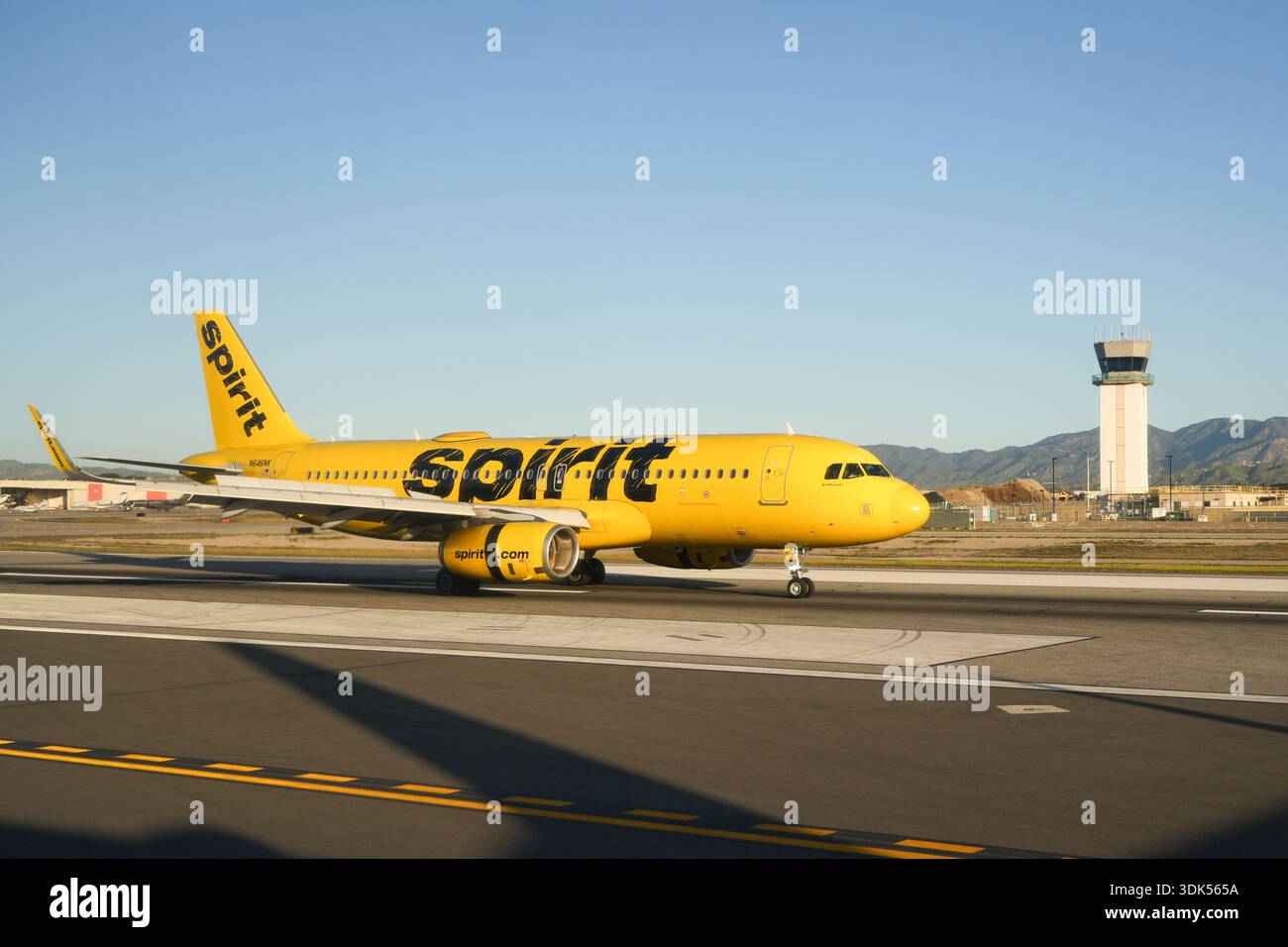 Spirit Airlines Airbus A320-232 D-AUAF Stock Photo - Alamy