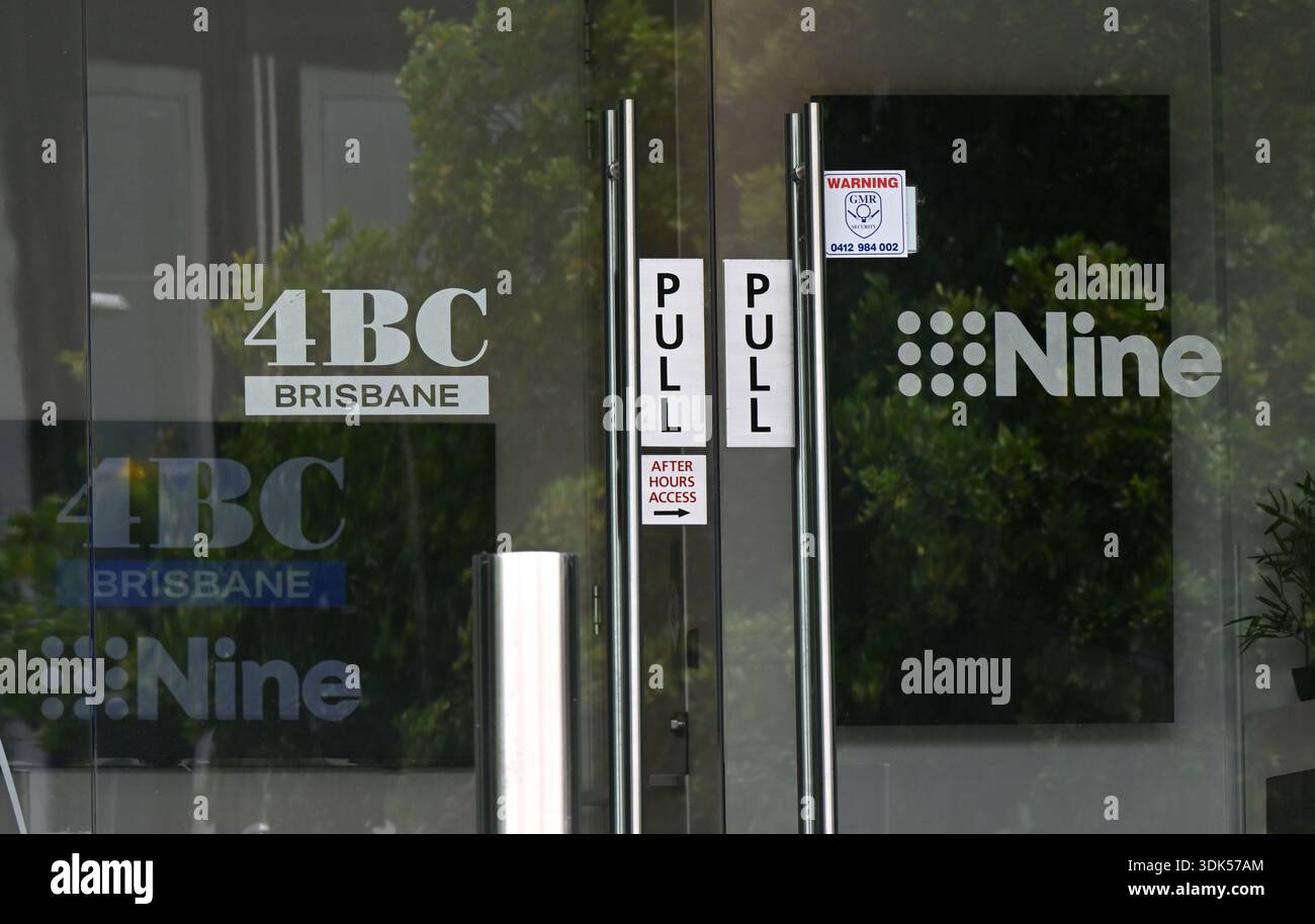 4bc The office of Brisbane radio station 4BC is seen in Brisbane, Friday ...