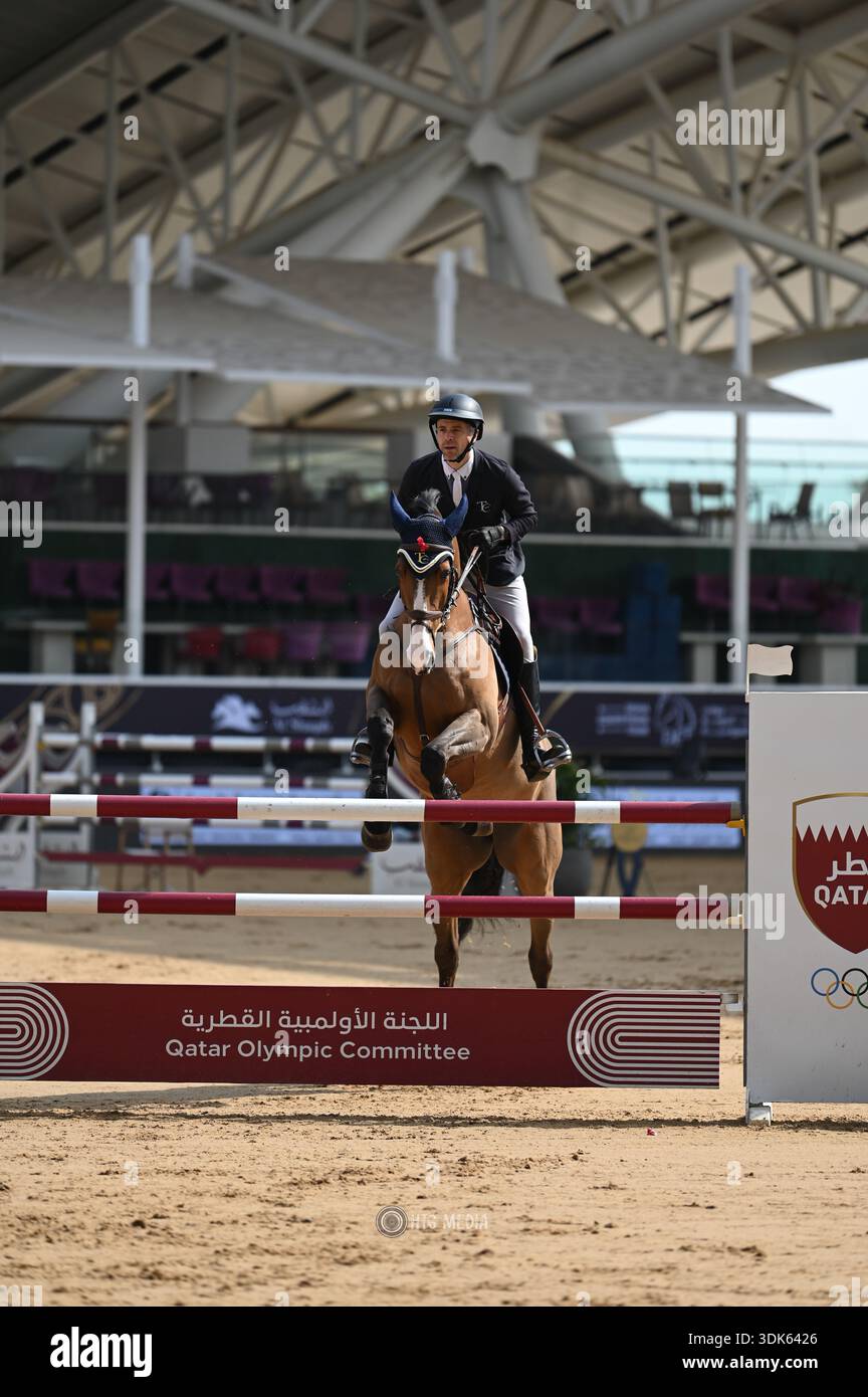 Amir Rider Ffc Doha, Qatar – 29 January 2026: Riders compete during the fourth and ...
