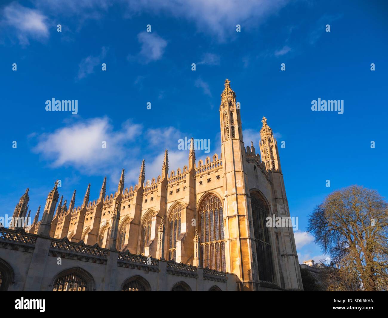 Chapel, Kings College Cambridge, Cambridge, UK. Stock Photo