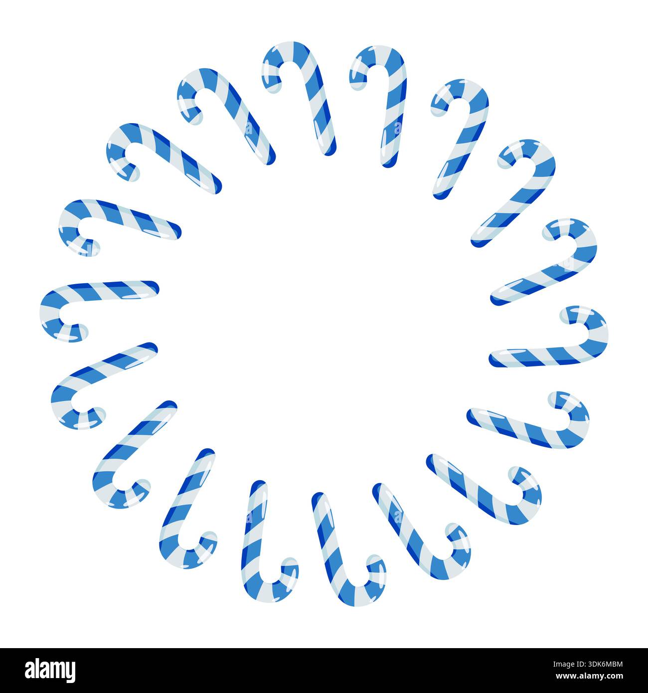 Candy cane frame background Stock Vector Images - Alamy