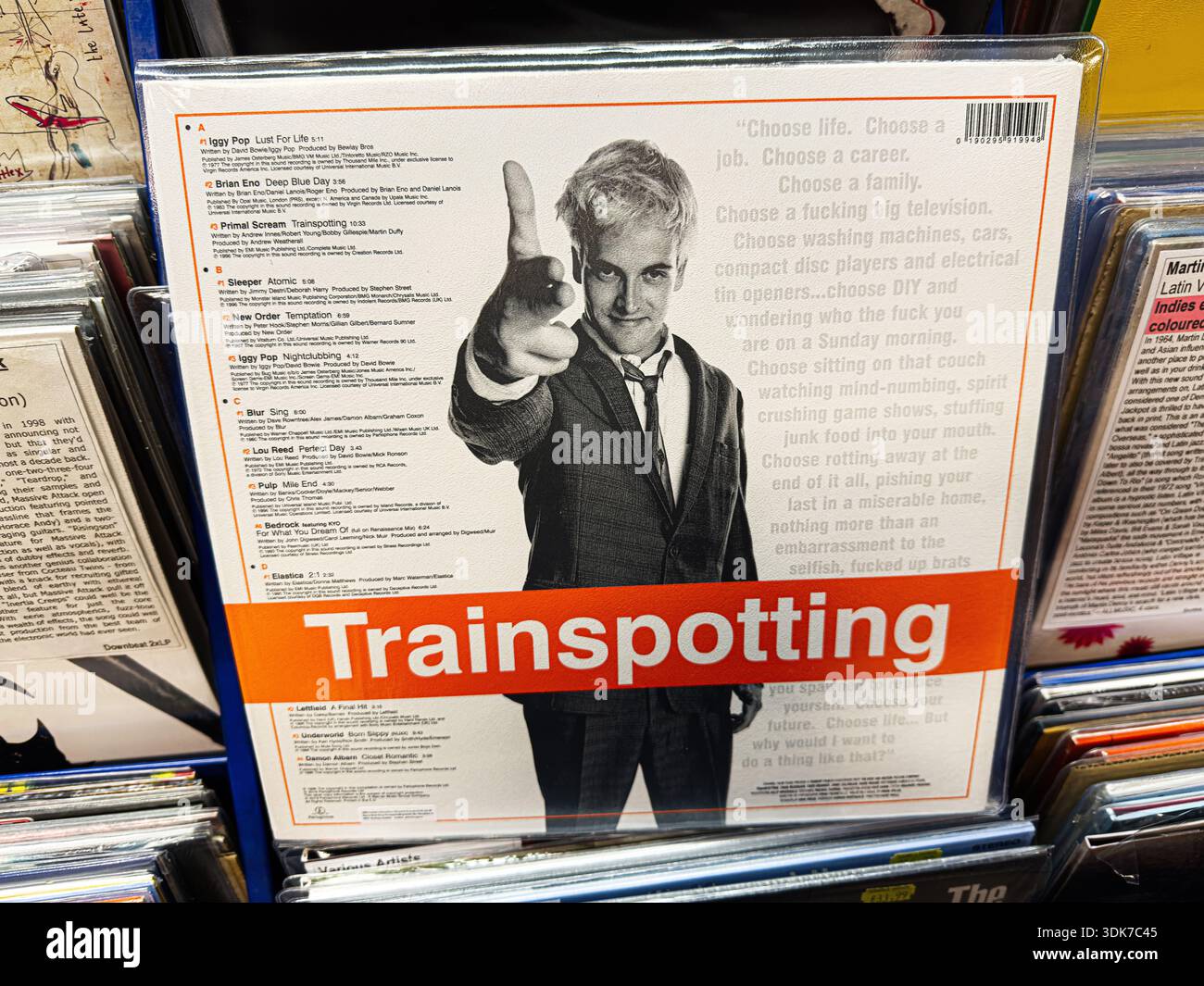 匿名配送】Trainspotting ビンテージポスター U.K版 40x50 