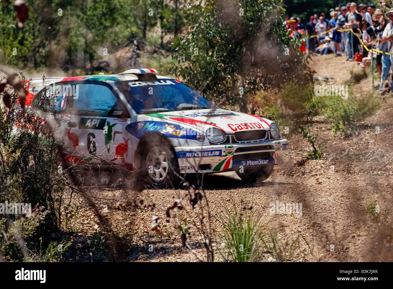 AUTOART 1/18 PEUGEOT 206 WRC Auriol/Giraudet - Rallye de Catalogne 2001