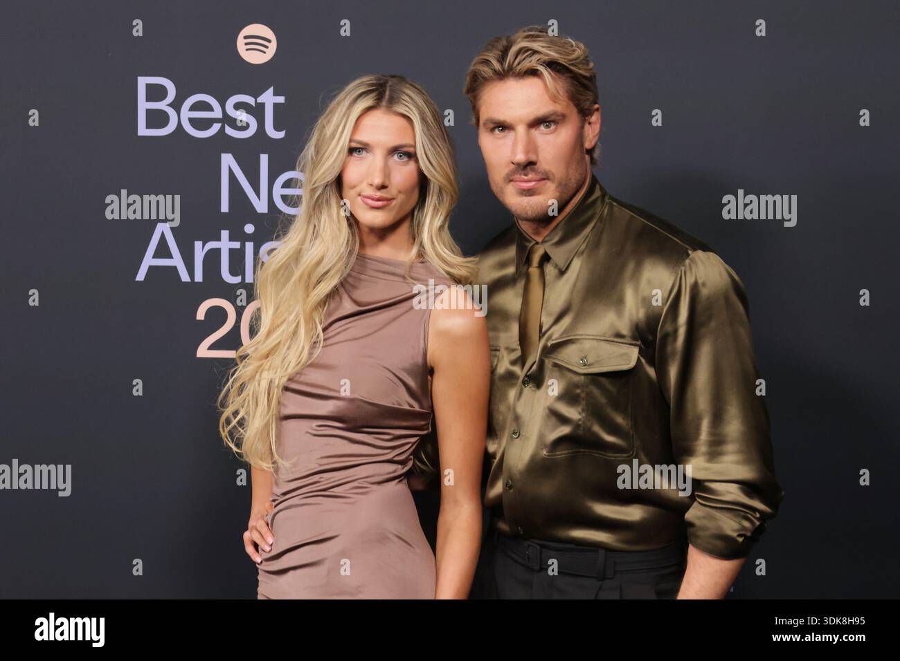 Kitty-Blu Appleton and Chris Appleton attend Spotify's 2026 Best New ...