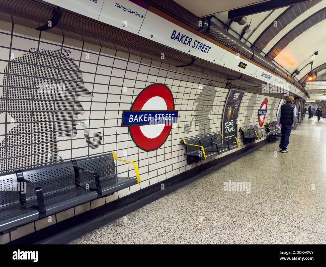 Before after comparison london underground hi-res stock photography and ...