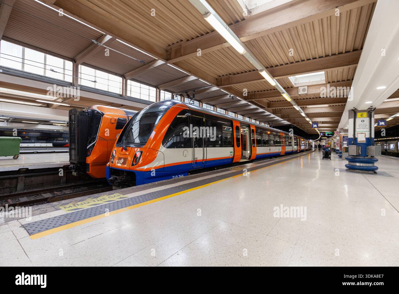London Euston railway station, London Overground class 71o train 710376 ...