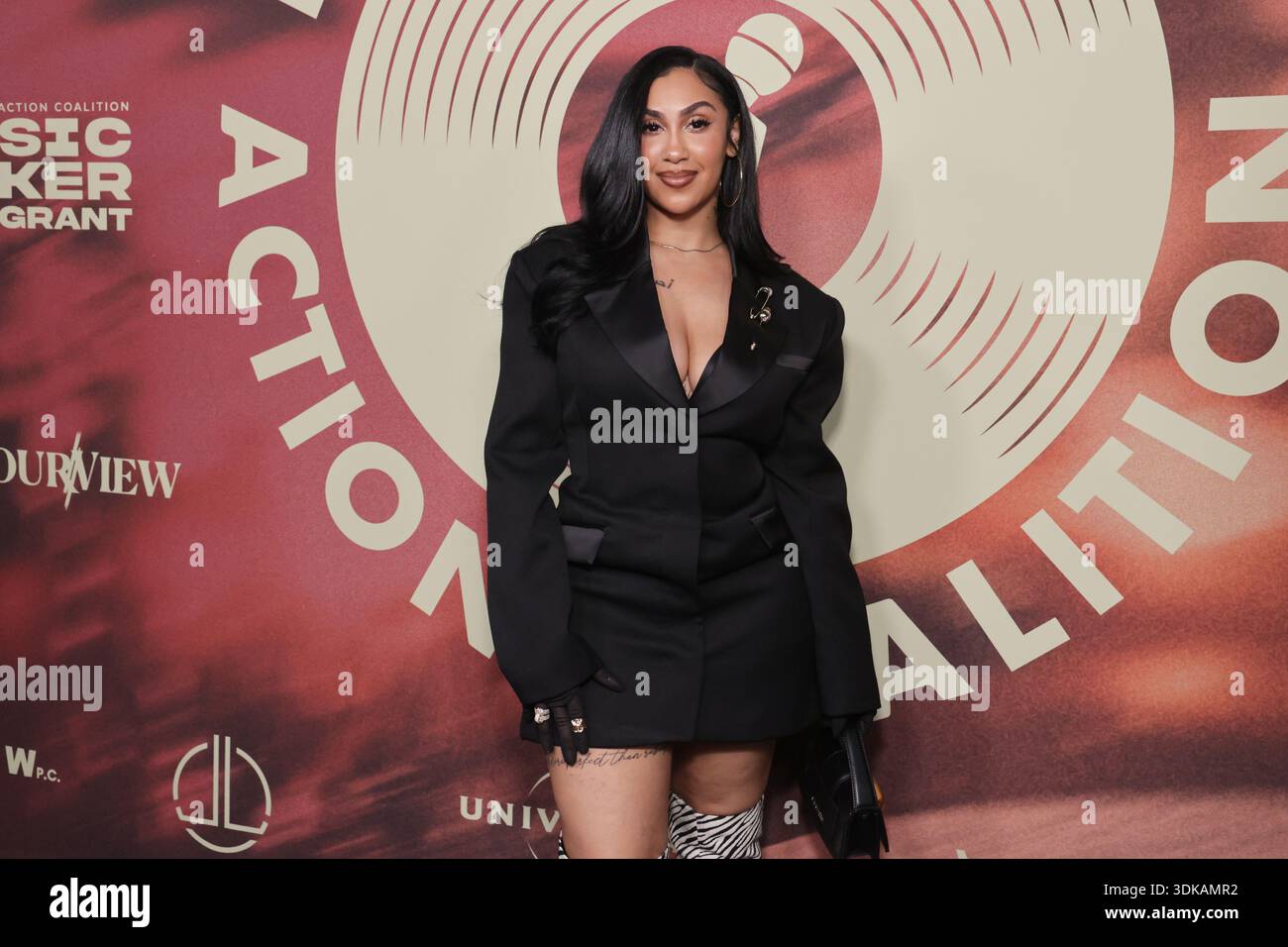 Queen Naija attends the BMAC's Music Maker Dinner at The Sun Rose West ...