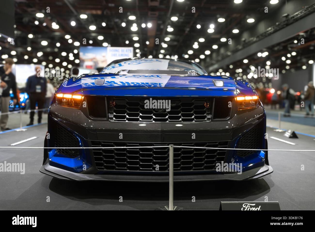 Detroit, Michigan, USA - January 24, 2026: Ford mustang Dark Horse ...