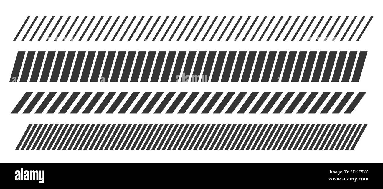 Slash line diagonal stripes border, parallel grid stroke. Embroidery ...