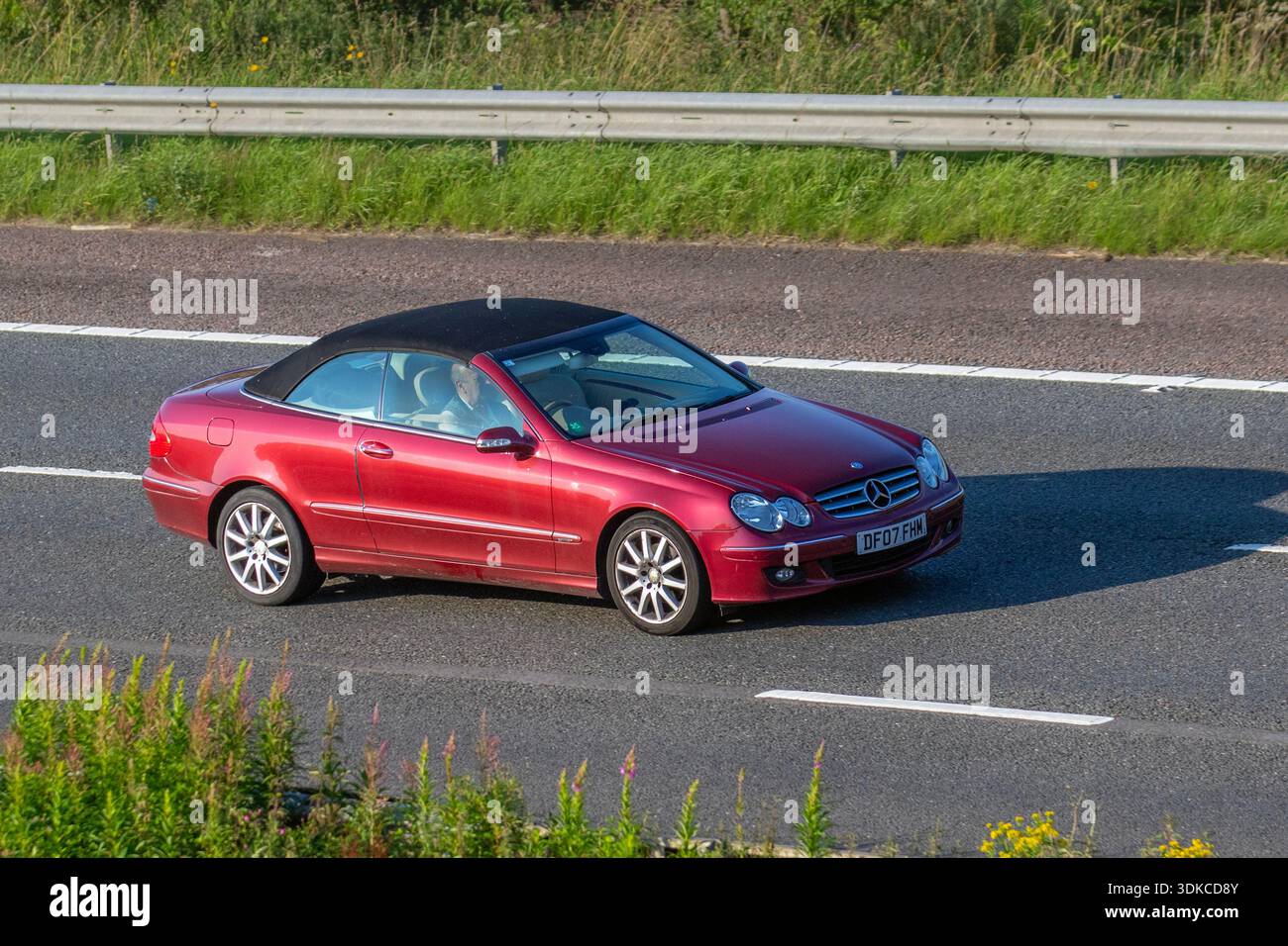 2007 Red Mercedes Benz Clk 200K Elegance A CLK200 Kompressor Tip Auto ...