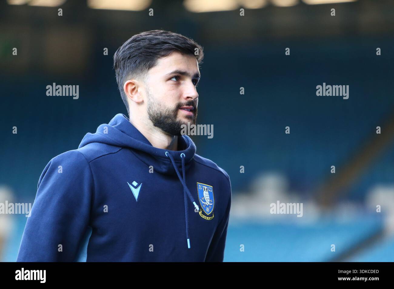 Rio Shipston of Sheffield Wednesday arrives prior to the Sky Bet ...