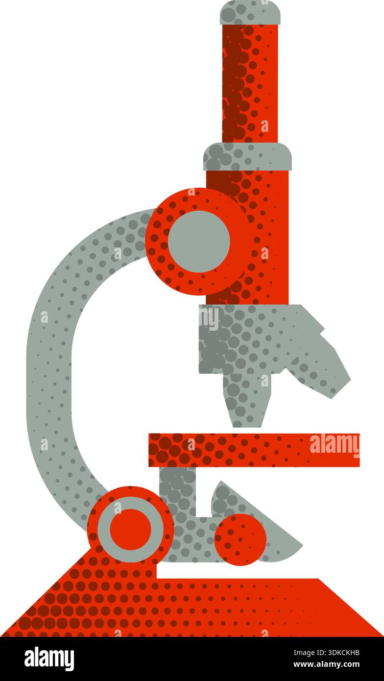 Vintage microscope drawing hi-res stock photography and images - Alamy