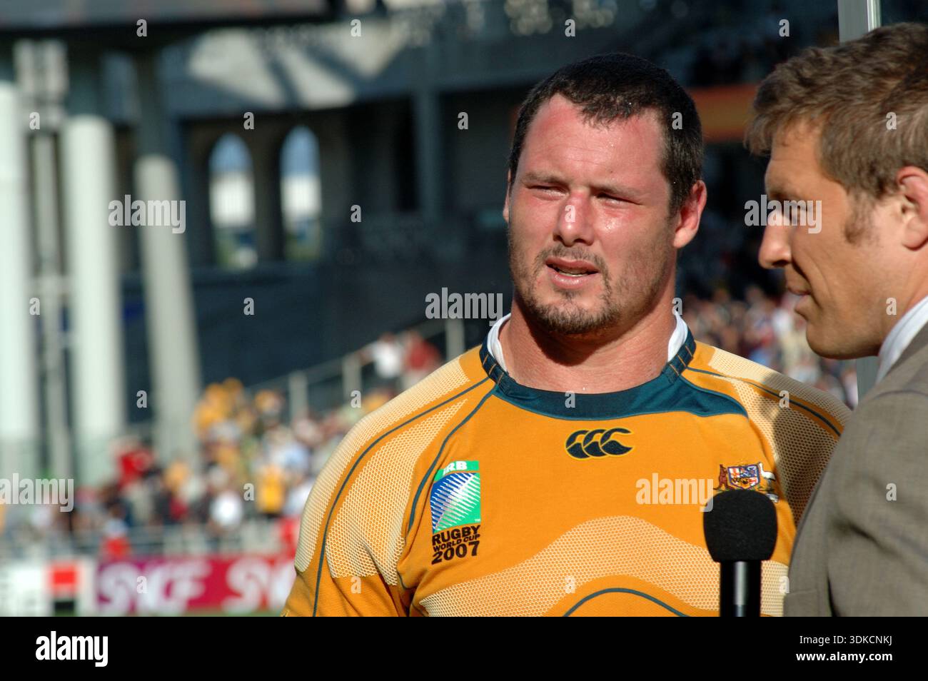 Lyon France 8th September 2007: Rugby World Cup Group stage Australia ...