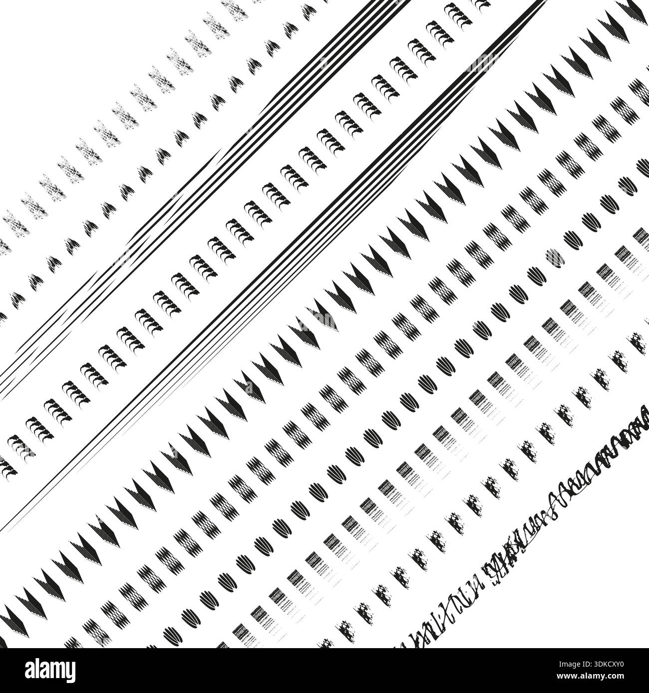 Diagonal stripe pattern. Parallel line Vector. Geometric texture detail. Black stroke design. EPS 10. Stock Vector