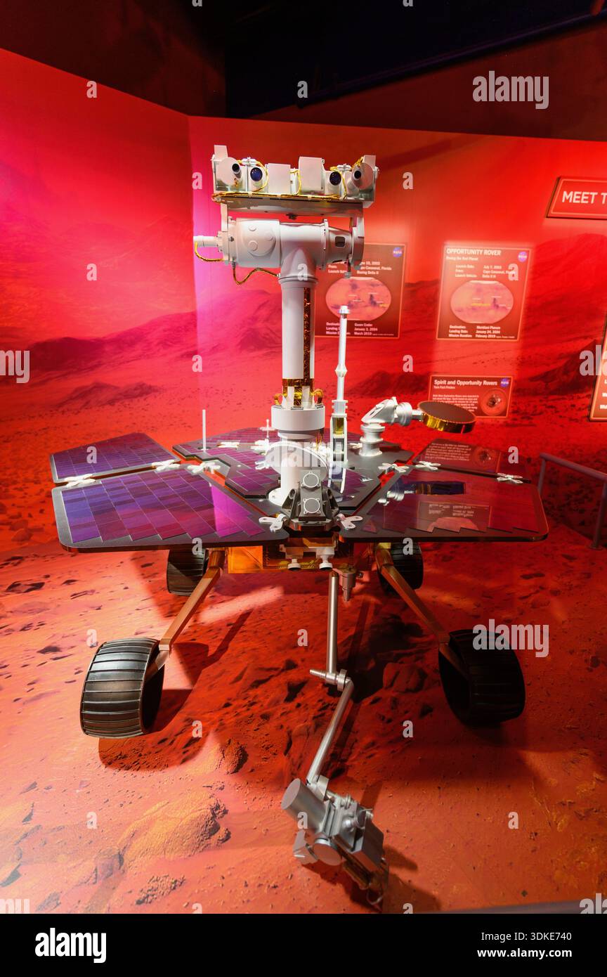 Robotic mars rover model hi-res stock photography and images - Alamy