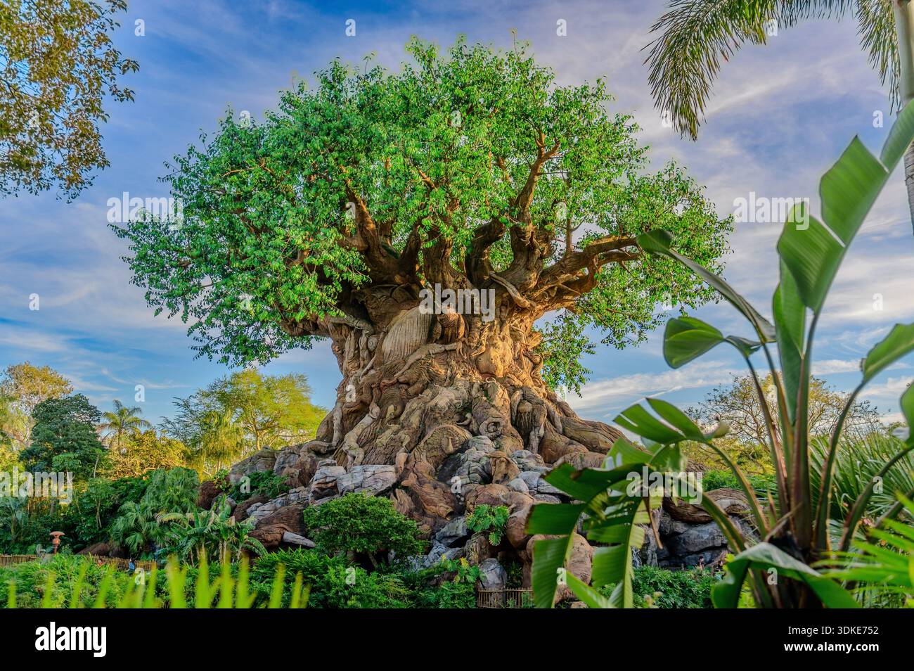 The Tree of Life, iconic artificial tree sculpture and park centerpiece ...