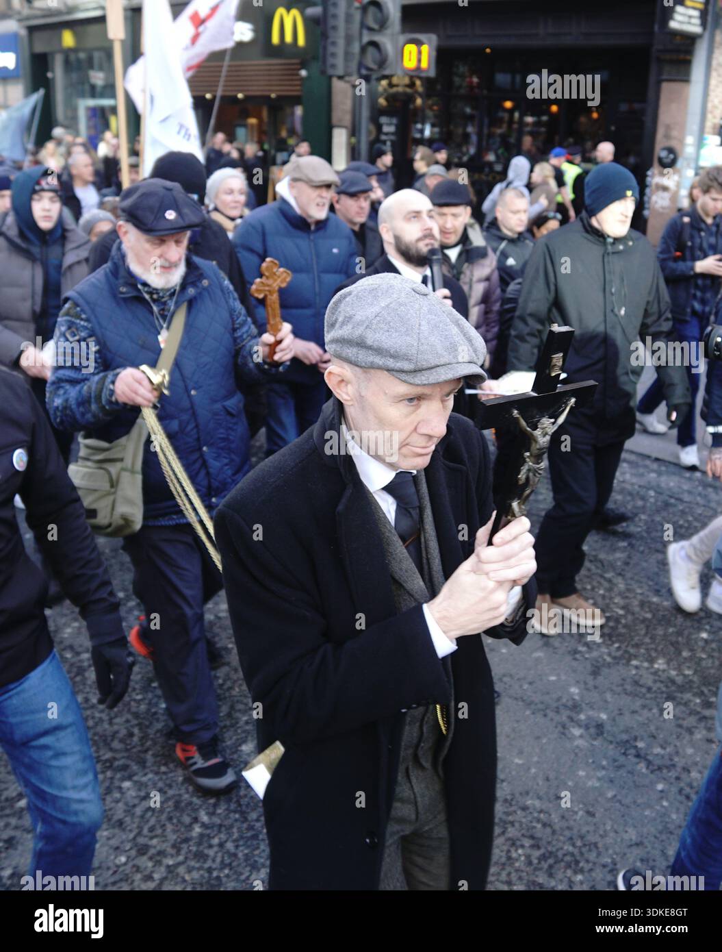 UKIP rally, 31st January 2026, London, UK, Protest, Far right, Extreme ...