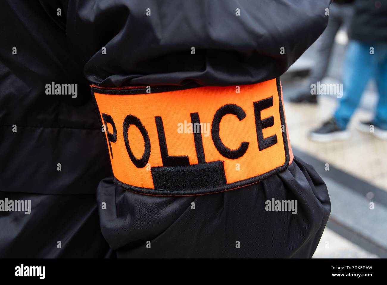 Paris france french police officer hi-res stock photography and