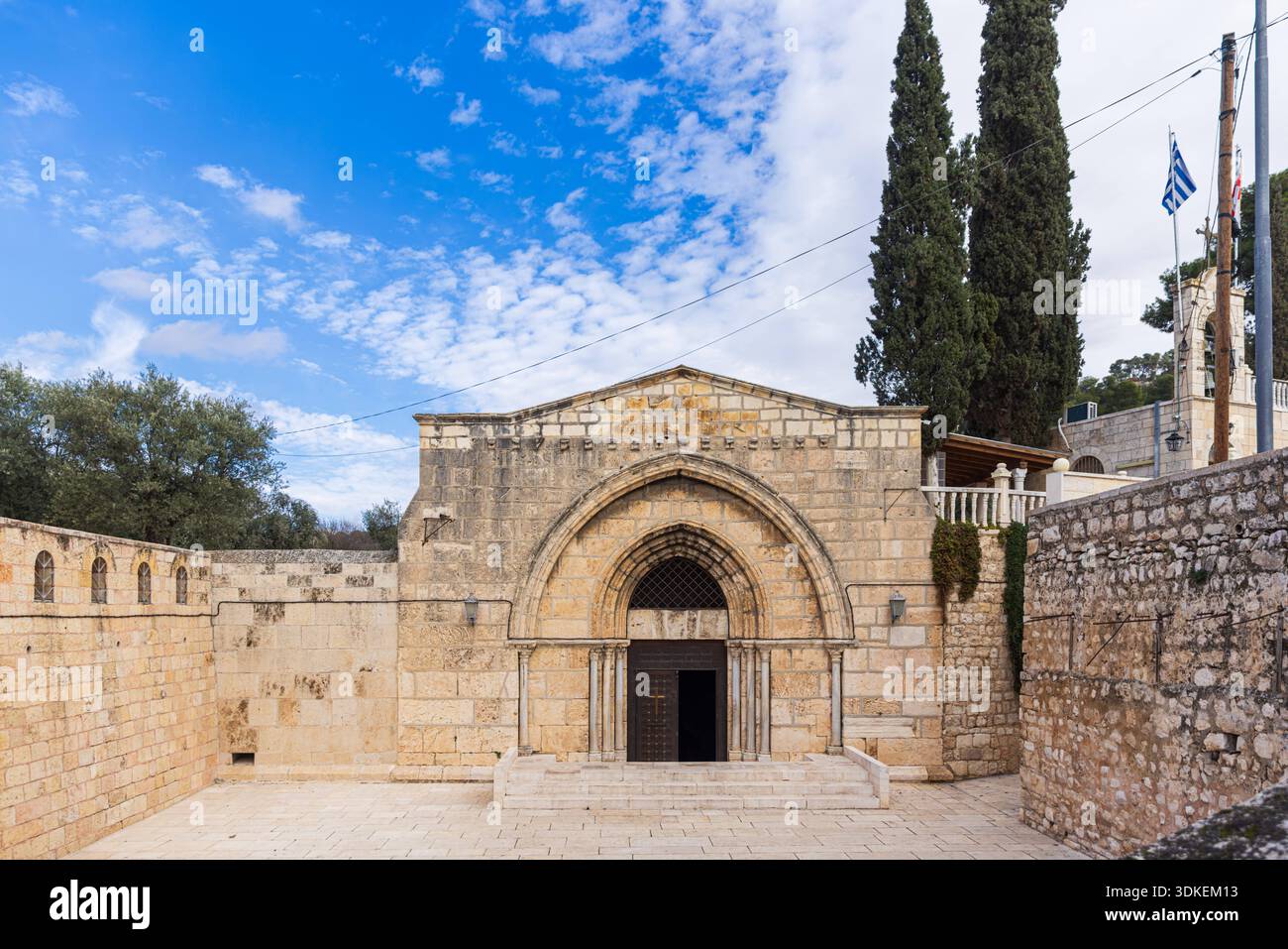 Tomb of the Virgin Mary or Church of the Sepulchre of Saint Mary. Tomb of the Virgin Mary or Church of the Sepulchre of Saint Mary. A Christian tomb i Stock Photo