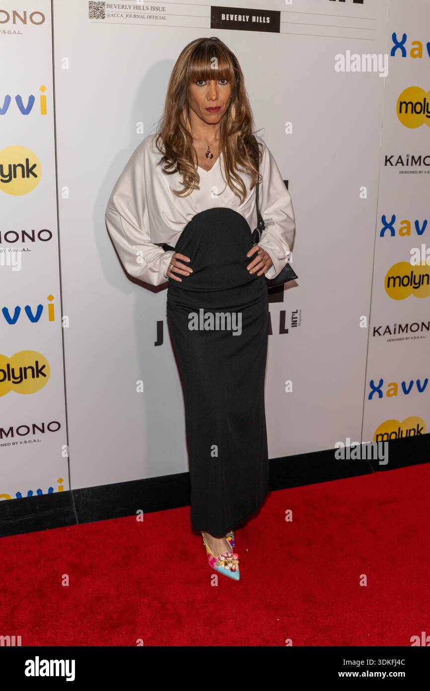 Actress Jessica Ross attends AI + Web3 Revolution Pre-Grammy Awards ...