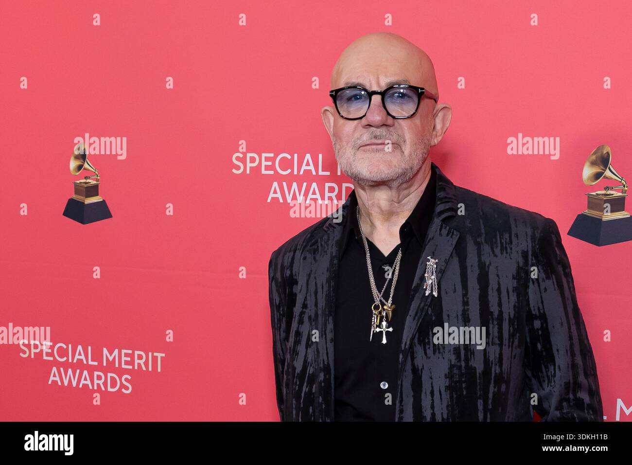 Bernie Taupin attends the arrivals of the Recording Academy’s Special ...