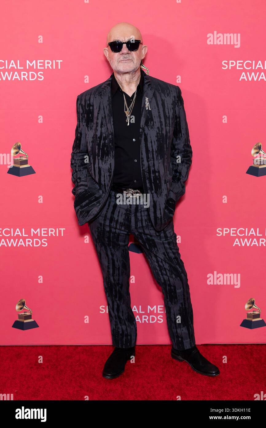 Bernie Taupin attends the arrivals of the Recording Academy’s Special ...