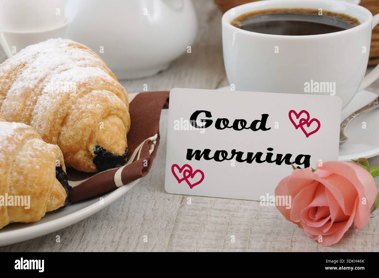 Good morning wish hi-res stock photography and images - Alamy