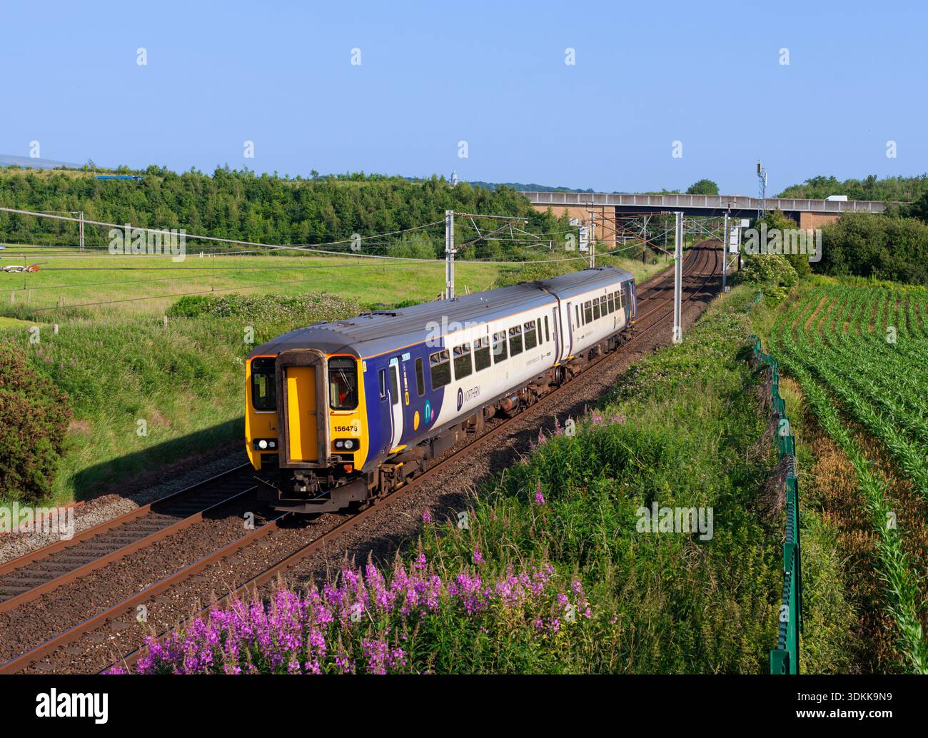 Northern rail class 156 sprinter train 156478 on the west coast main ...