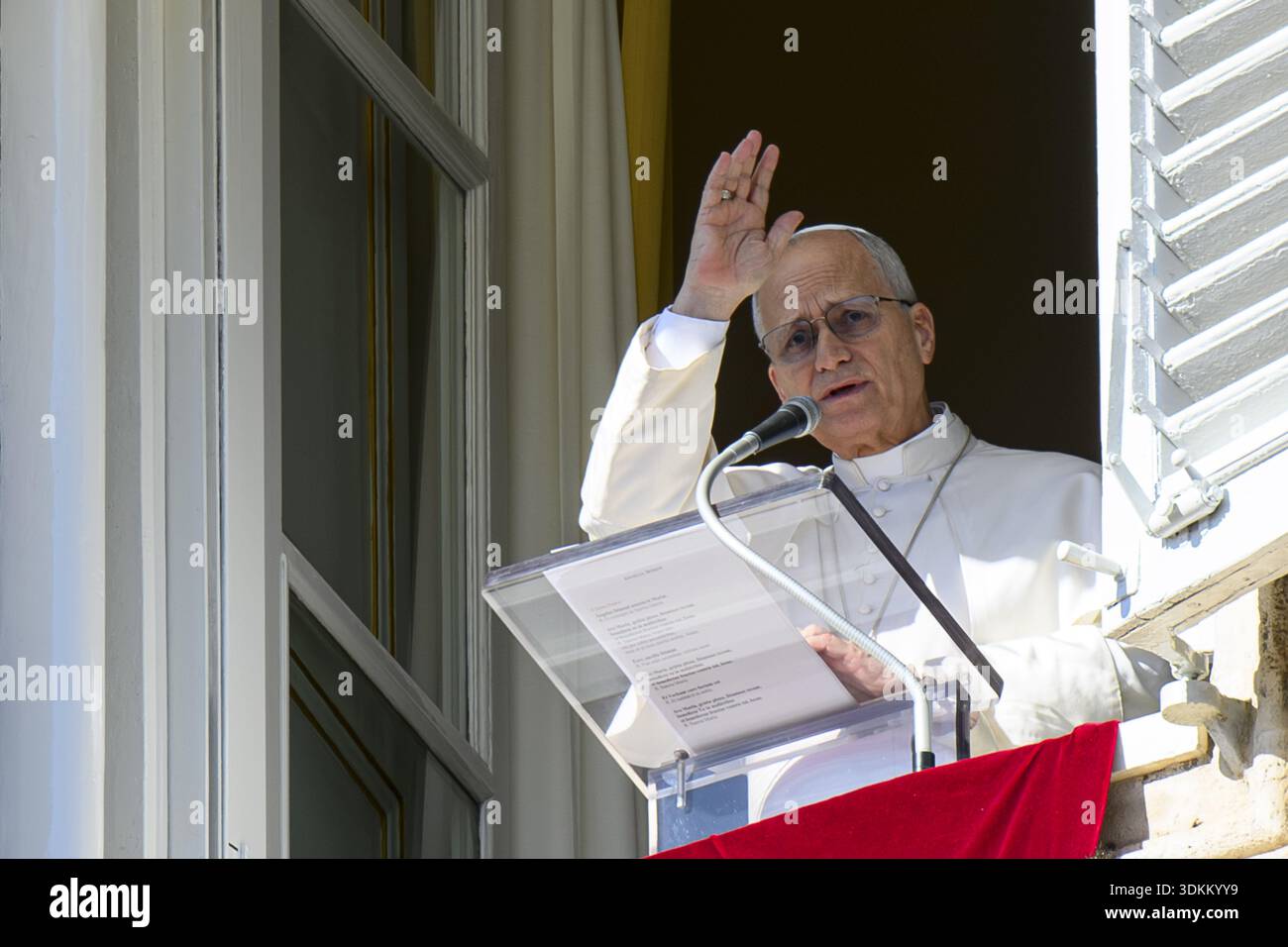 **NO LIBRI** Italy, Rome, Vatican, 2026/2/01 .POPE LEO XIV delivers ...