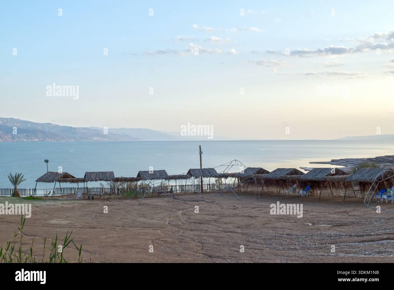 Resort at the Dead Sea Stock Photo