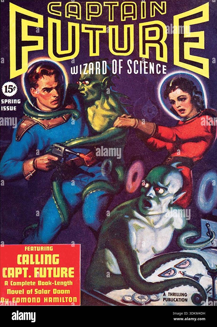 First Comic Book Published CAPTAIN FUTURE American pulp comic hero first published from 1940 to ...