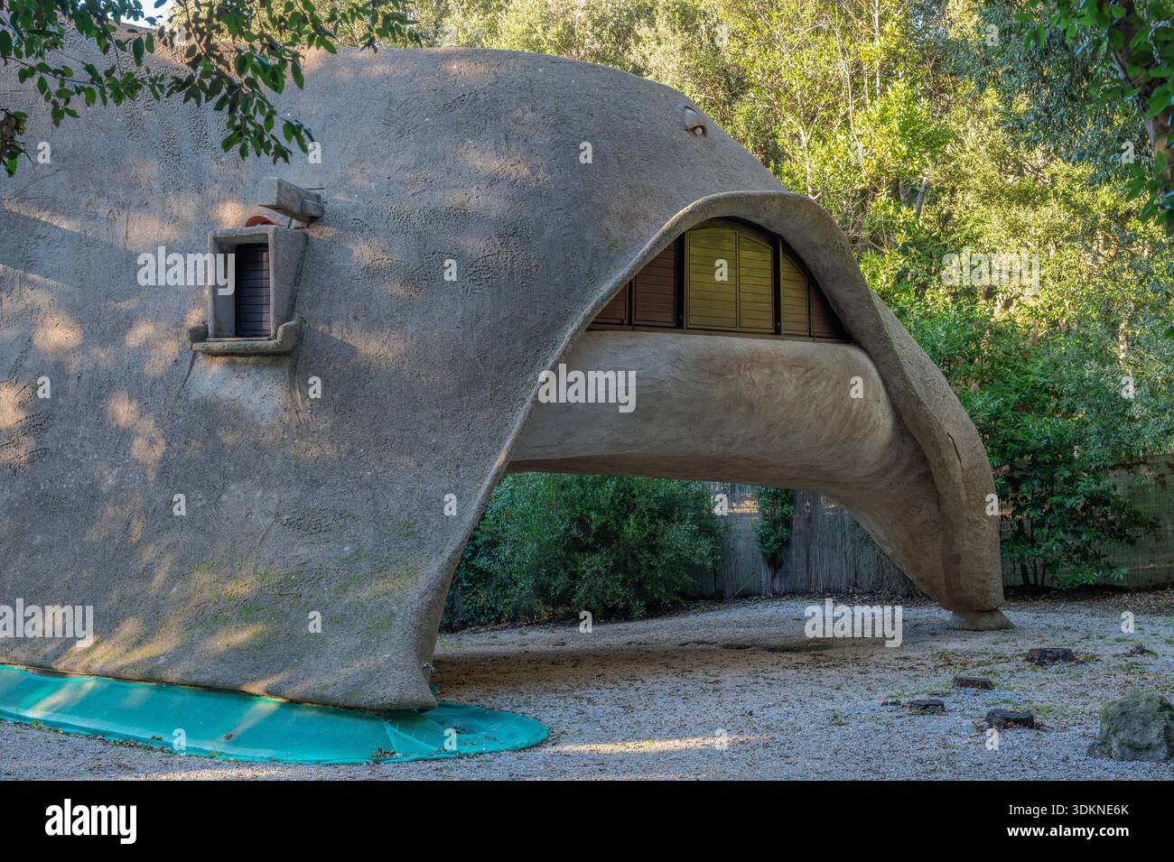 Casa Saldarini, also known as The Whale House, designed by Vittorio ...