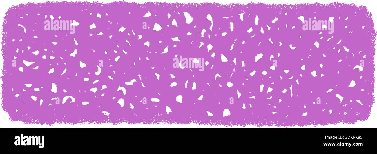 Wavy Crayon Texture Rectangle Textbox Box Stock Vector