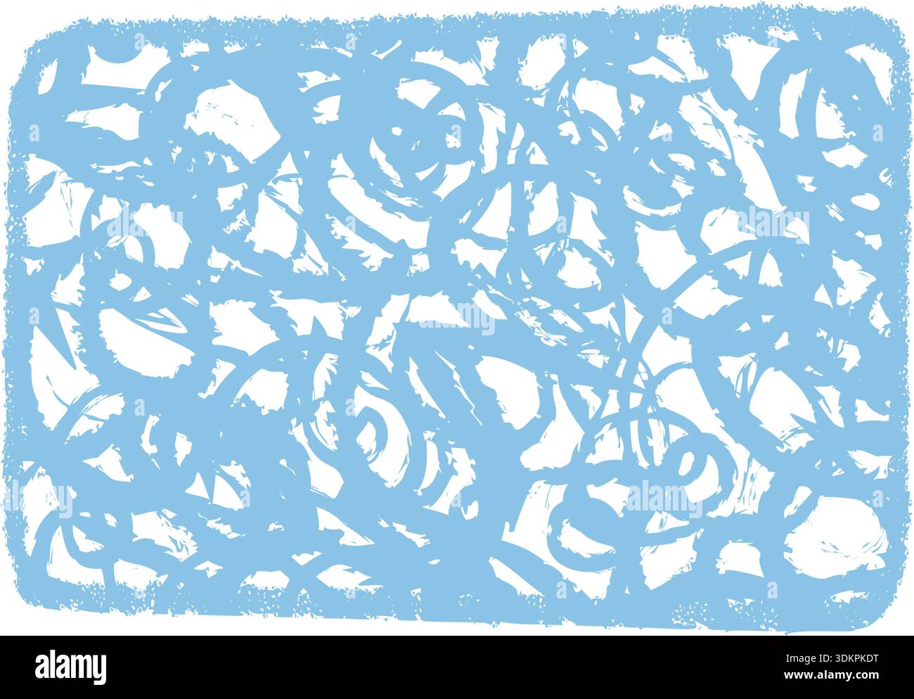Crayon Scribble Fluid Quote Box Rectangle Stock Vector