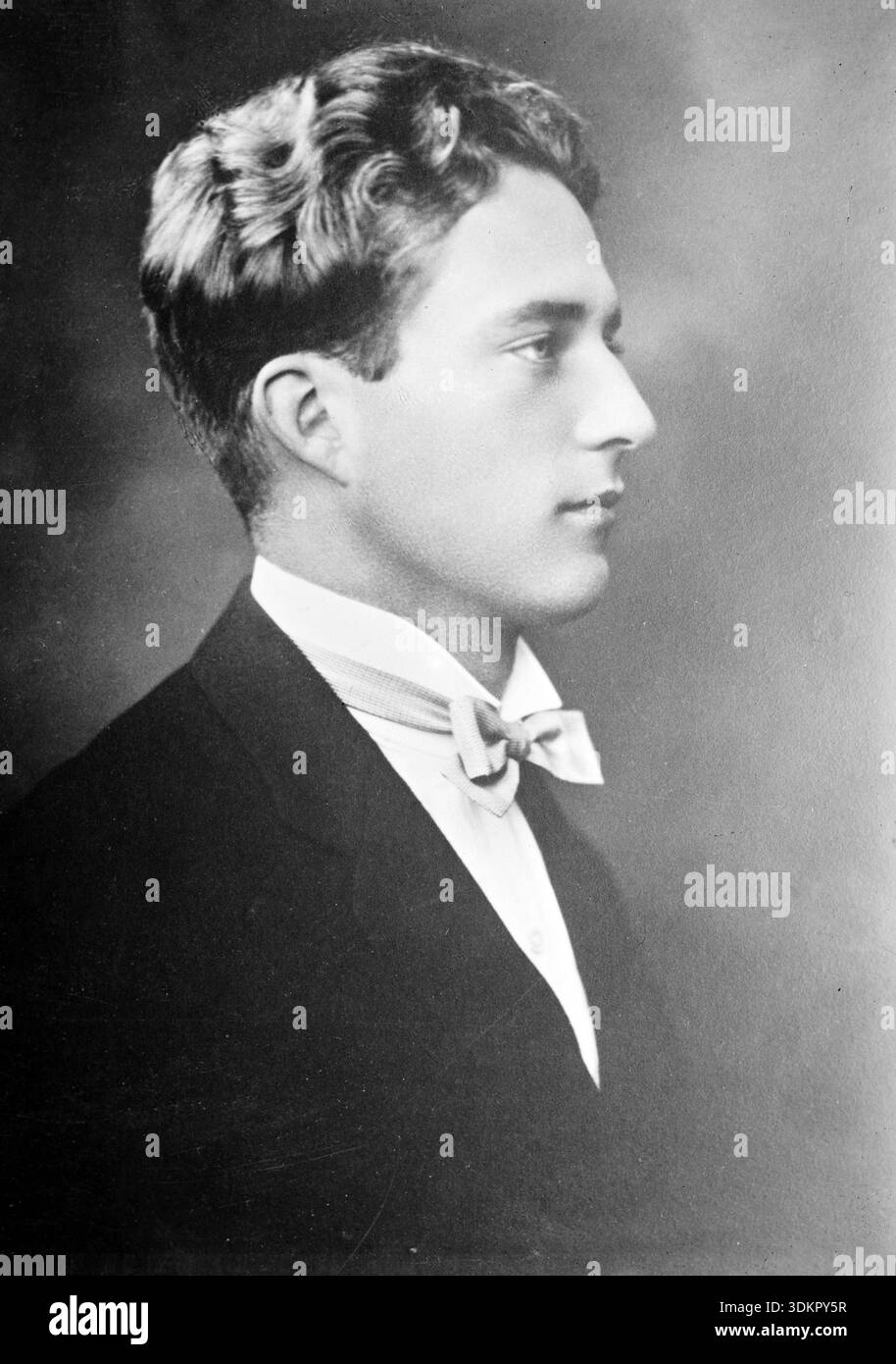 Crown Prince Leopold of Belgium (1901-1983) Stock Photo