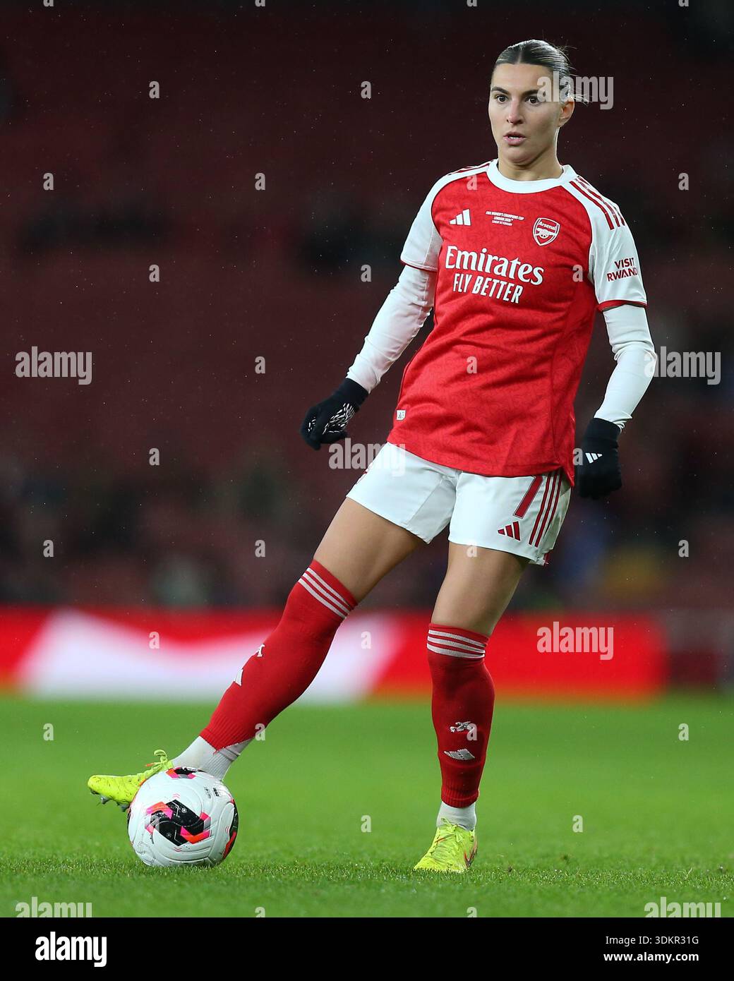 London, England, February 01 2026: Steph Catley (7 Arsenal) during the ...