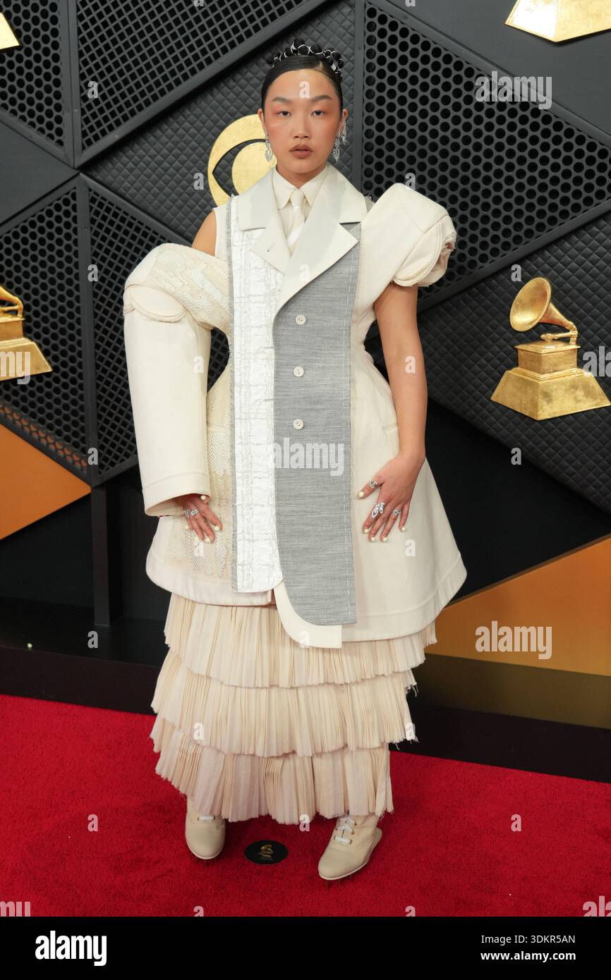 Audrey Nuna Arrives At The 68th Annual Grammy Awards On Sunday Feb 1 Audrey Nuna Arrives At The 68th Annual Grammy Awards On Sunday Feb 1 2026 In Los Angeles Photo By Jordan Straussinvisionap 3DKR5AN 